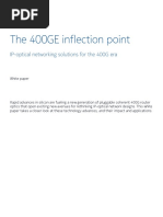 The 400GE Inflection Point