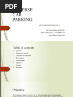 Reverse CAR Parking: Aec J Component Review - 2