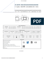 MVE 200/1E-40A0 (EE60020040A0JA0000) : 3 PH - 6 Poles - 1000 RPM - 220-240/380-415 V - 50 HZ