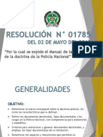 PRESENTA - RESOLUCIÓN #01785 Del 02 de MAYO 2019