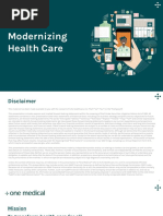 One Medical Overview Presenation - FINAL
