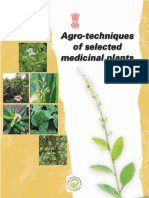 Agro-Techniques of Selected Medicinal Plants Vol - I Part - I