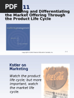 Positioning and Differentiating The Market Offering Through The Product Life Cycle