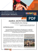 Material Complementar Maria Montessori 1