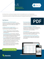 Sencha ExtJS Datasheet Web