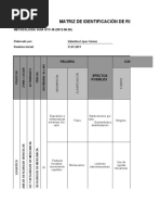 Matriz - Riesgos Jerarquizacion de Medidas