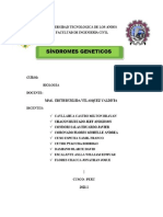 Grupo 03 - Investigacion - Sindromes Geneticos Frecuentes