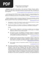 14.artículo Tercero Constitucional