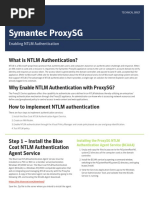 Technical Brief Enabling NTLM Authentication