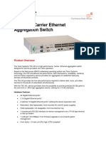 T5C-XG - Carrier Ethernet Aggregation Switch: Product Overview