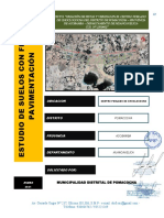 Informe de Estudio de Suelos Pistas Veredas