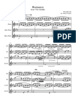 Gladfly For Flute Quartet, Shostakovich, 2 Flutes, Alto Flute, Bass Flute