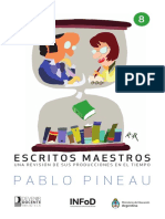 Escritos Maestros Pablo Pineau