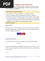 Magnetic Materials Phy