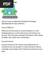 Banking Terminology