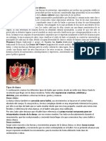 La Danza y La Relación Con Distintas Culturas Y Los Textos Discontinuos Trabajo Corregido