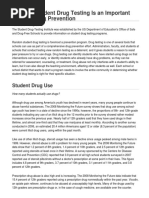 Drug Testing - For