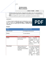 Instrucciones Menú Literario