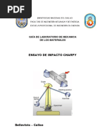 Laboratorio 06. Ensayo Impacto Charpy