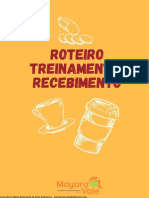 Roteiro de Treinamento para Recebimento de Mercadorias