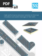 High Performance Precision Solution To Thermal Insulation and Water Drainage On Flat Roofs