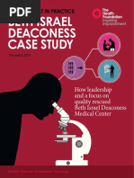 Beth Israel Deaconess Case Study