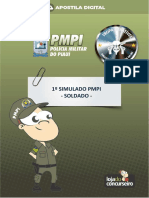 1º SIMULADO PMPI - (Loja Do Concurseiro)