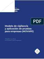 Modelo de Vigilancia y Aplicación de Pruebas para Empresas