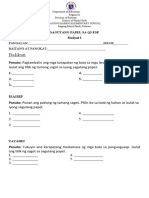 Answersheet in MODULE 3