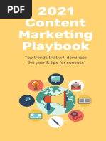 2021 Content Marketing Playbook by Boston Content