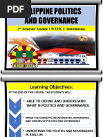 Philippine Politics and Governance Week 1 Module 1