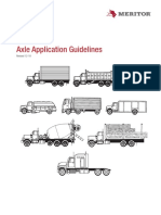 Axle Application Guidelines: Revised 12-18