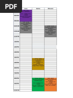 Horario 2021 1°