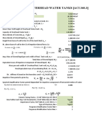 Calculation of Hydrodynamic Pressures On Walls of Rectangular Tank