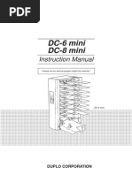 Duplo DC 6 8 Instruction Manual