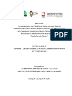 Política Pública de Derechos Humanos 2015-2025