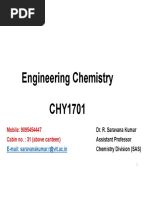 Module-1 Ec Chy1701 Dr. R.saravanakumar