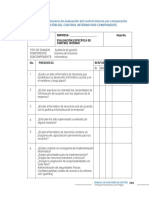 EJEMPLO de Cuestionario de Control Interno Por Componente