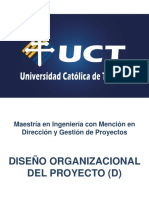 01 Diseño Organizacional de Proyectos..