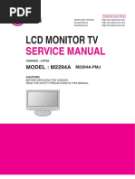 LG M2294a Chassis Ln73a SM (Monitor de Eduardo Semprum)