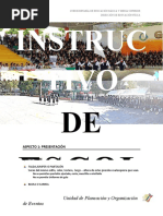 Instructivo de Escoltas Puebla y Anexo 2018