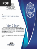 Member of Jury - Sir Nino S. Deray