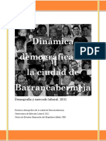 Estudio Sobre La Dinámica Demográfica de La Ciudad de Barrancabermeja