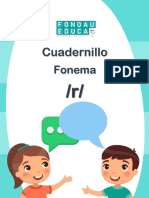 Cuadernillo Fonema R