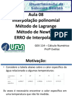 Aula8 Interpolação