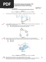 Second Year First Semester Examination 2020: SE Eparate Nswer Cript OR ACH ART