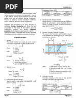 CE04 Fluid Mechanics Properties of Fluids