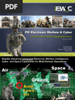 PM Electronic Warfare & Cyber On The Road To 2028 Equipping The Force