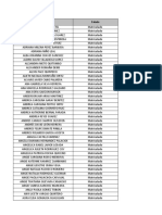 Reporte de Matriculados.