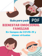 Bienestar Emocional de La Familia en Tiempos de COVID-19 y Clases Virtuales-Guía para Padres